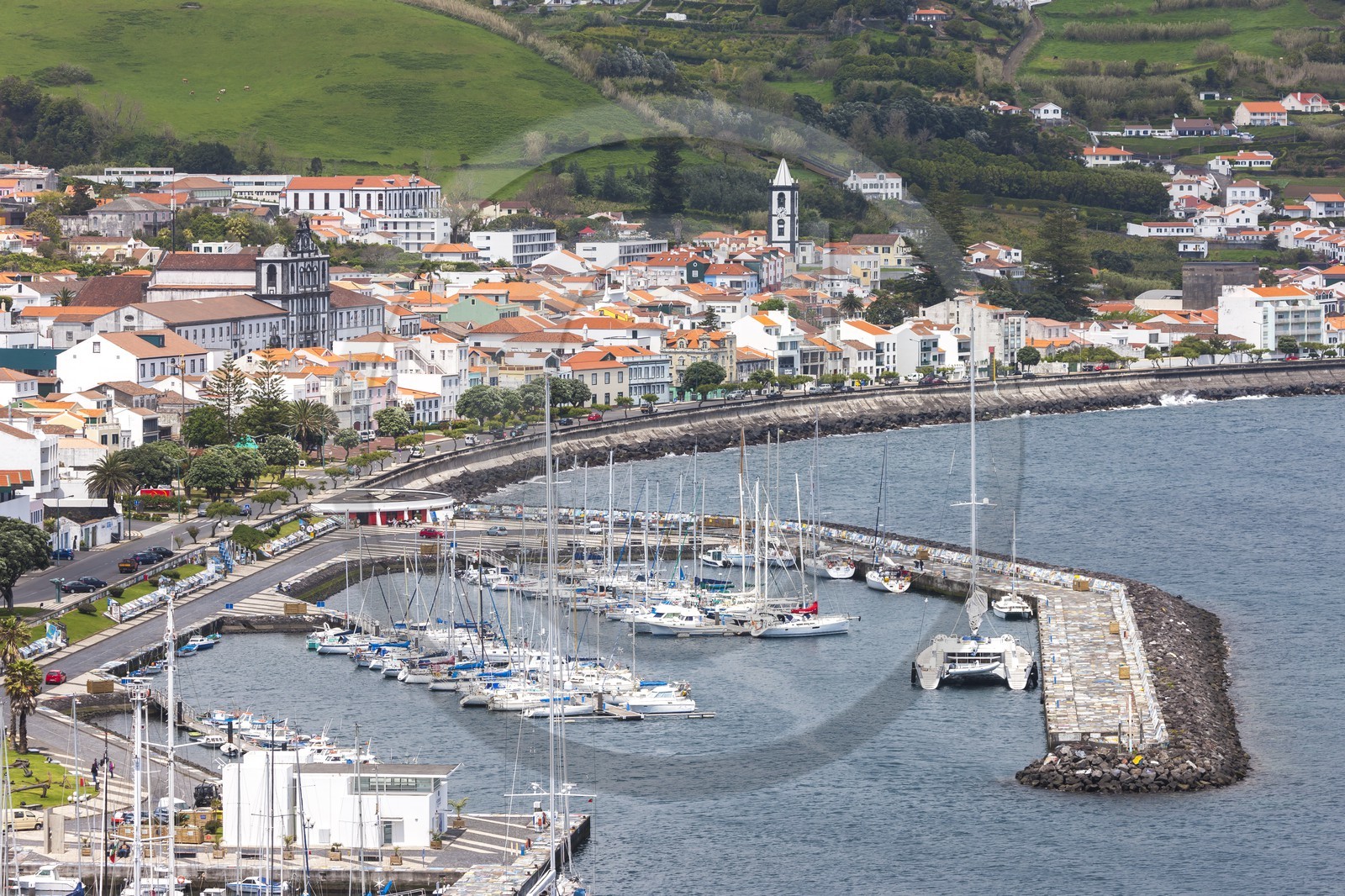 Le port d' Horta_Faial_Archipel des Açores