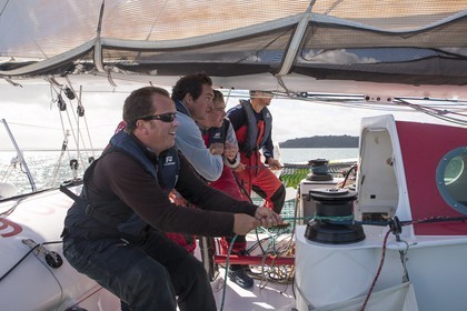 Multicoque Actual Skippé par Yves Le Blévec - Trophée Prince de Bretagne _ Saint-Quay-Portrieux
