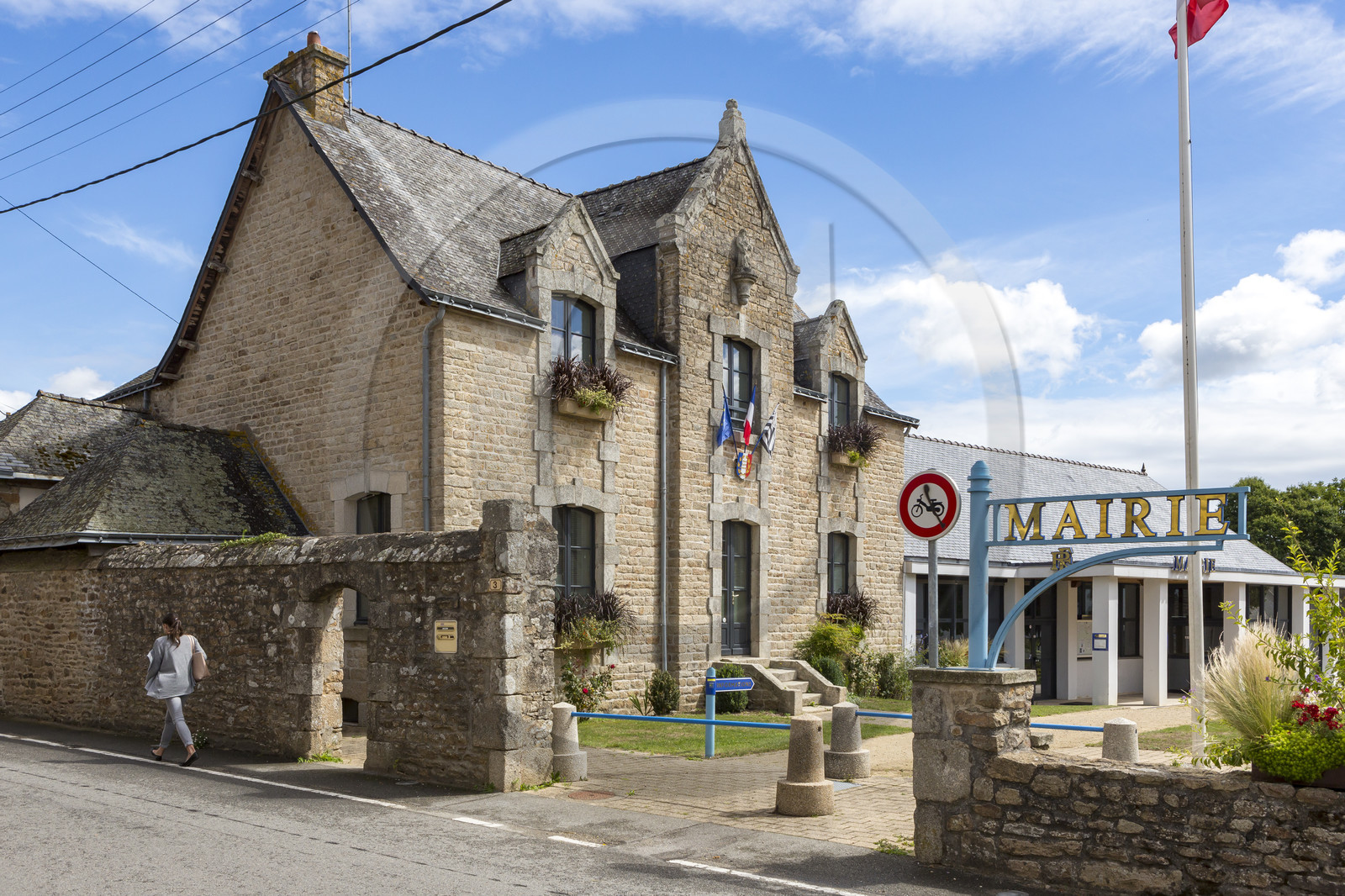 La mairie de Brandérion