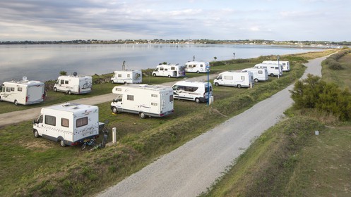 Le camping des sables Blancs _ Plouharnel