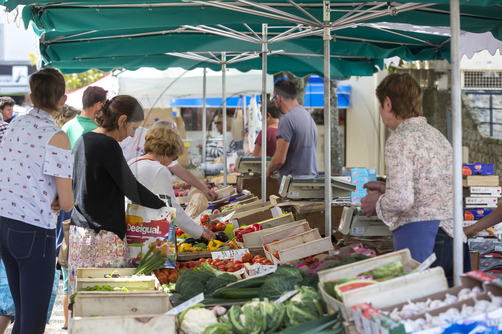 The market of Guidel
