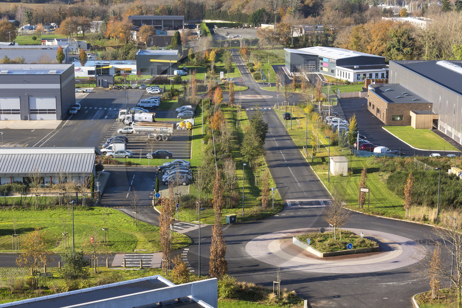La Z.I. du Parco Nord à Hennebont