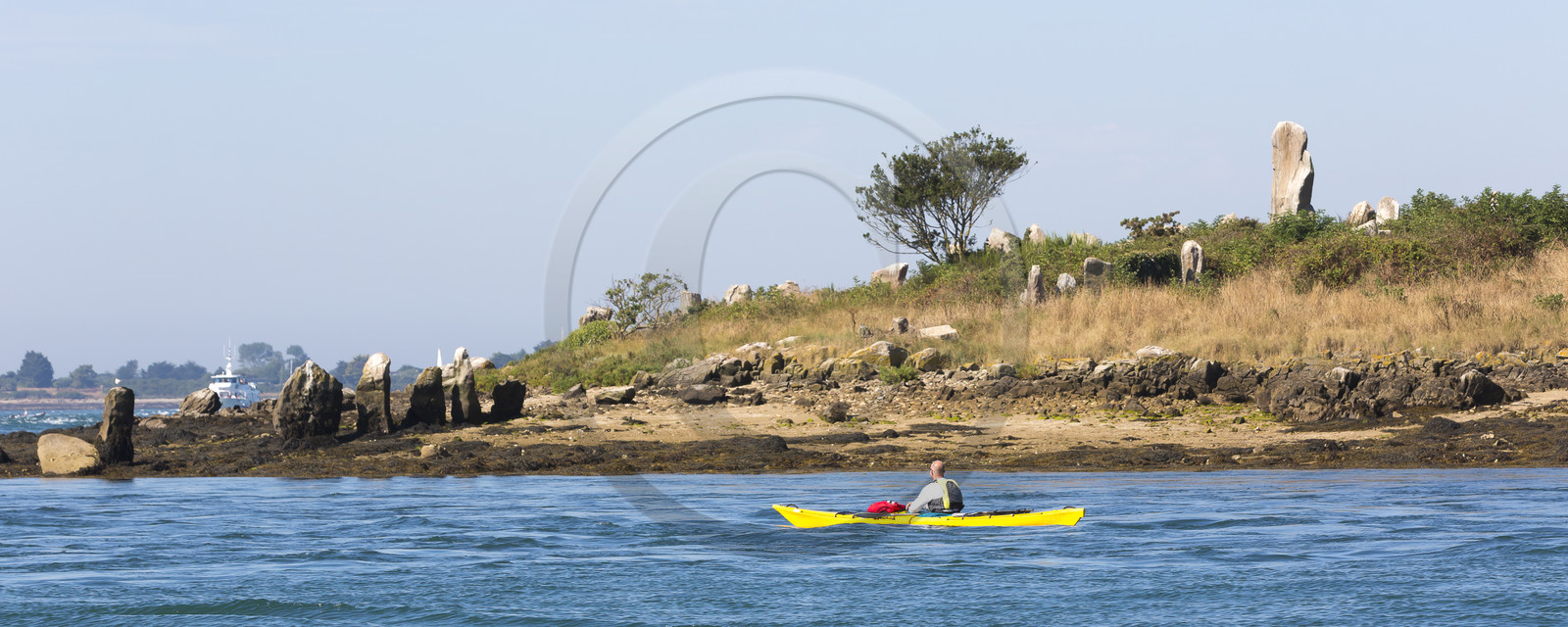 Er Lannic dans le golfe du Morbihan à Arzon