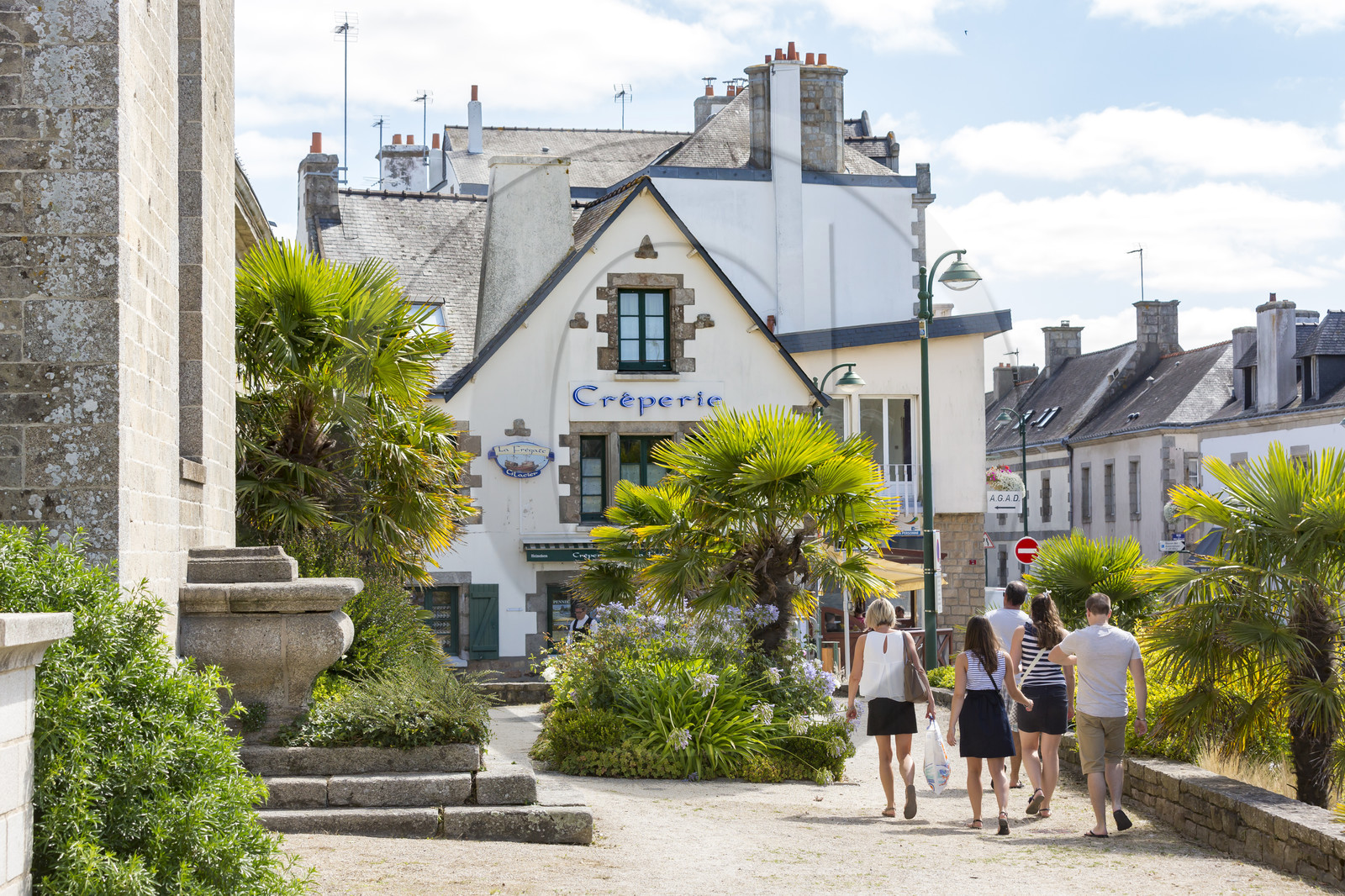 Le bourg de Guidel