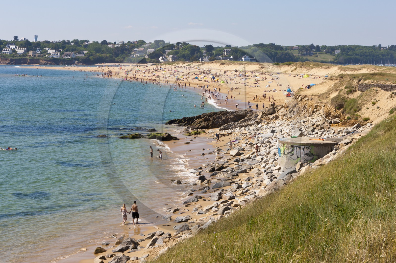 Beach of La Falaise_Guidel