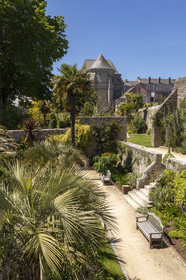 Jardin de la retraite à Quimper