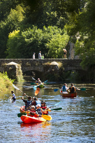 Canoeing and Kayaking on the Scorff.