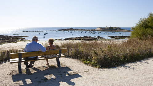 The Fort Blocked in Ploemeur