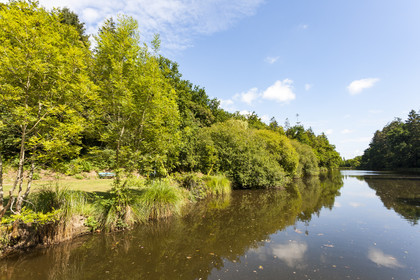 Kergoff pond in Caudan