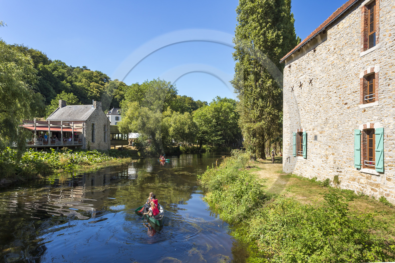 Canoeing and Kayaking on the Scorff.