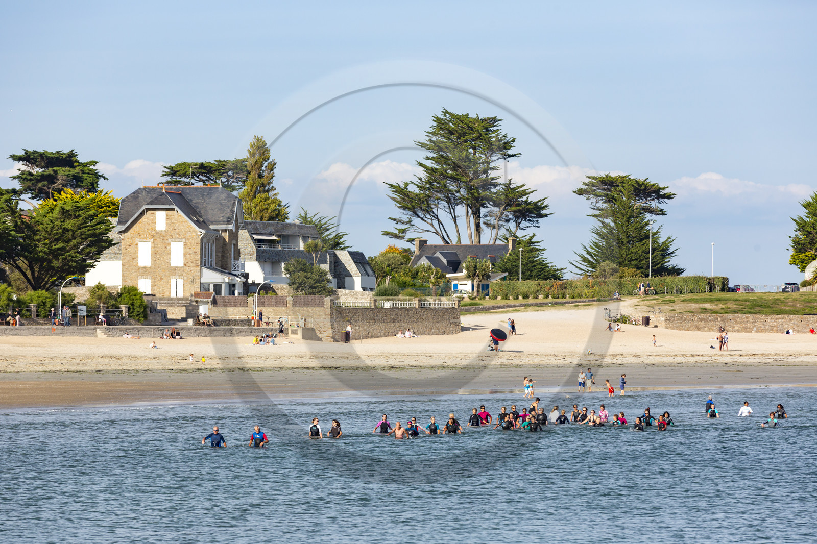 Toulhars beach in Larmor-Plage