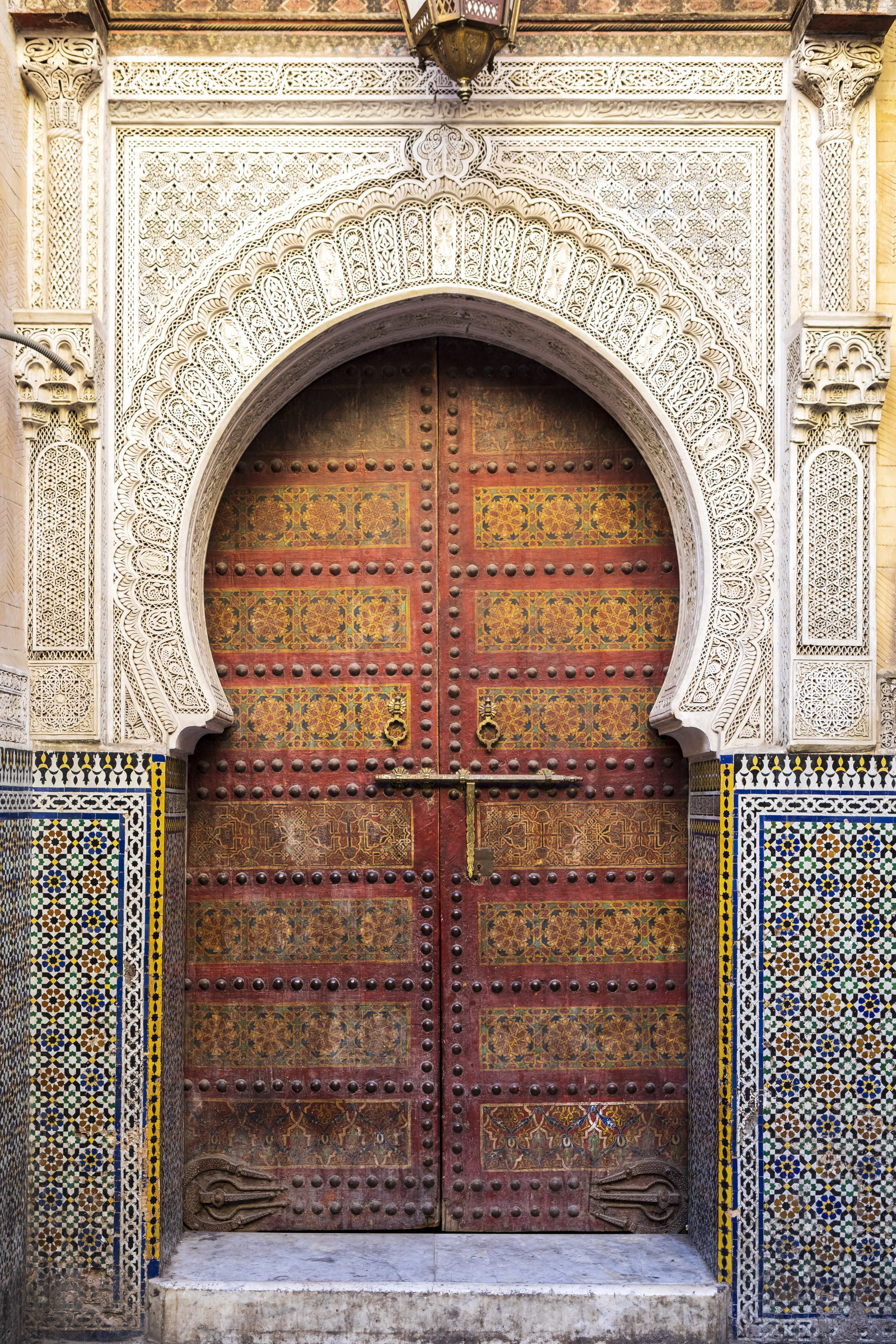 Mosquée de Zaouia Sidi Ahmed Tijani à Fès au Maroc