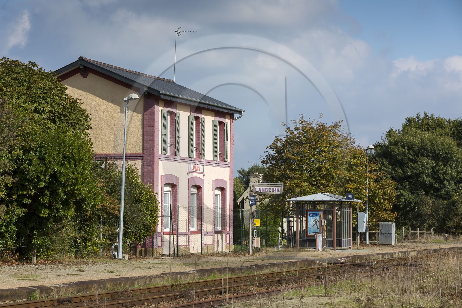 La gare de Landébia