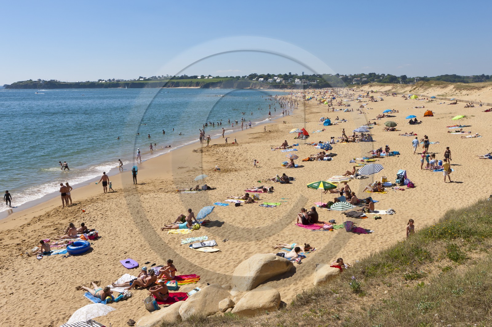 Beach of La Falaise_Guidel