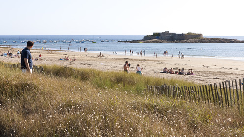 The Fort Blocked in Brittany in Ploemeur (56).