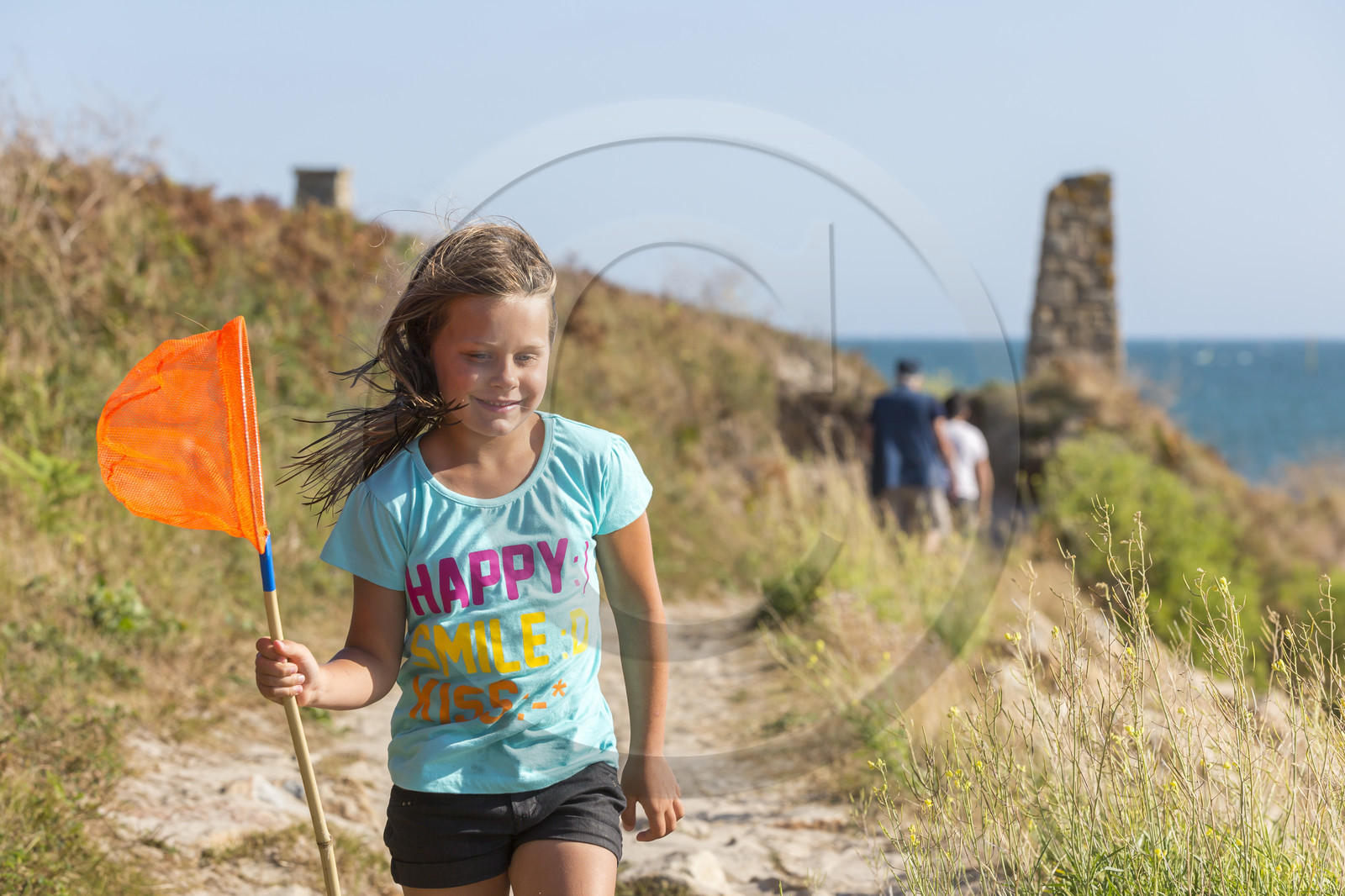 chemin littoral entre Saint Colomban et l'Anse du Pô.