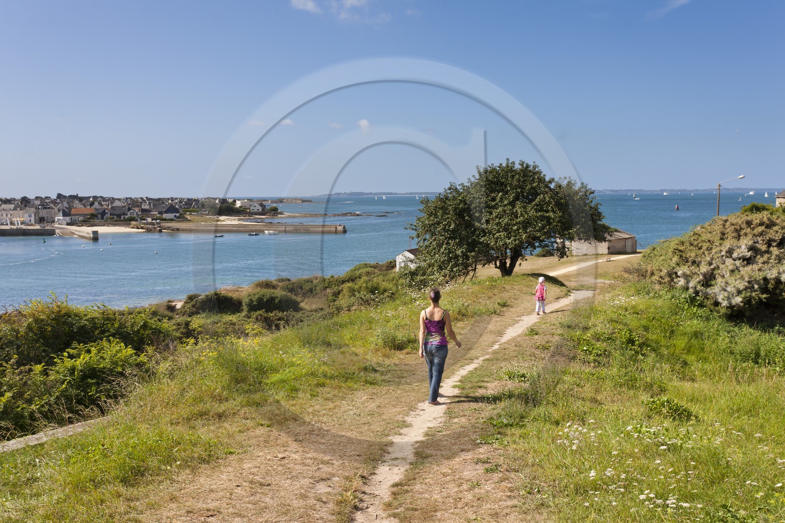 La promenade du Lohic _ Port-Louis _ Morbihan