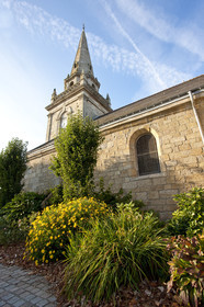 Church of Ploemeur. Morbihan France