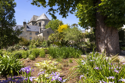 The retirement garden in Quimper
