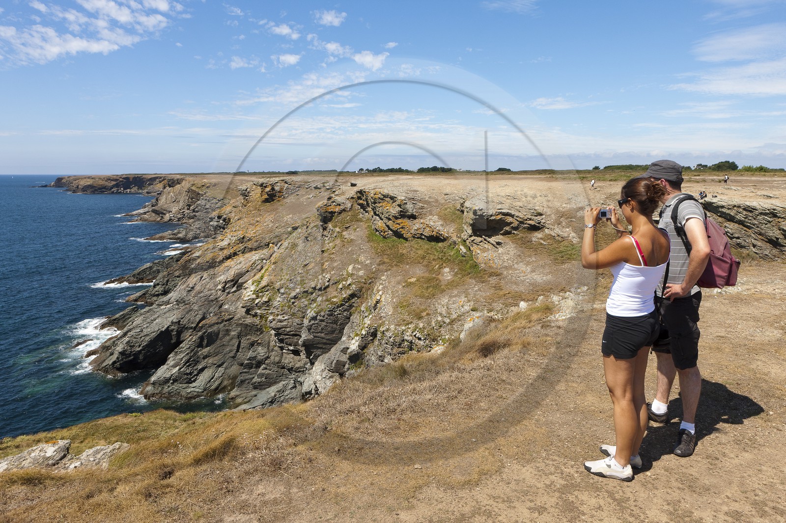 La cote aux vents - Ile de Groix