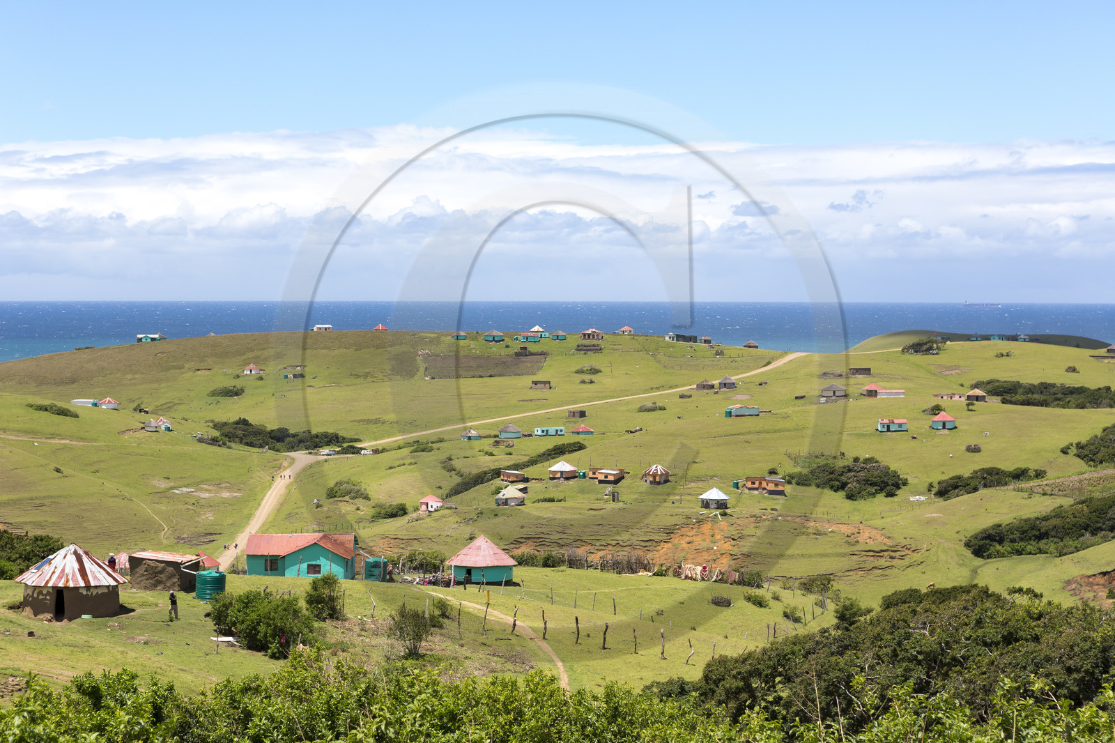 Village Xhosa de Bulungula en Afrique du Sud