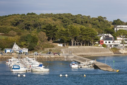 The marina of Guidel