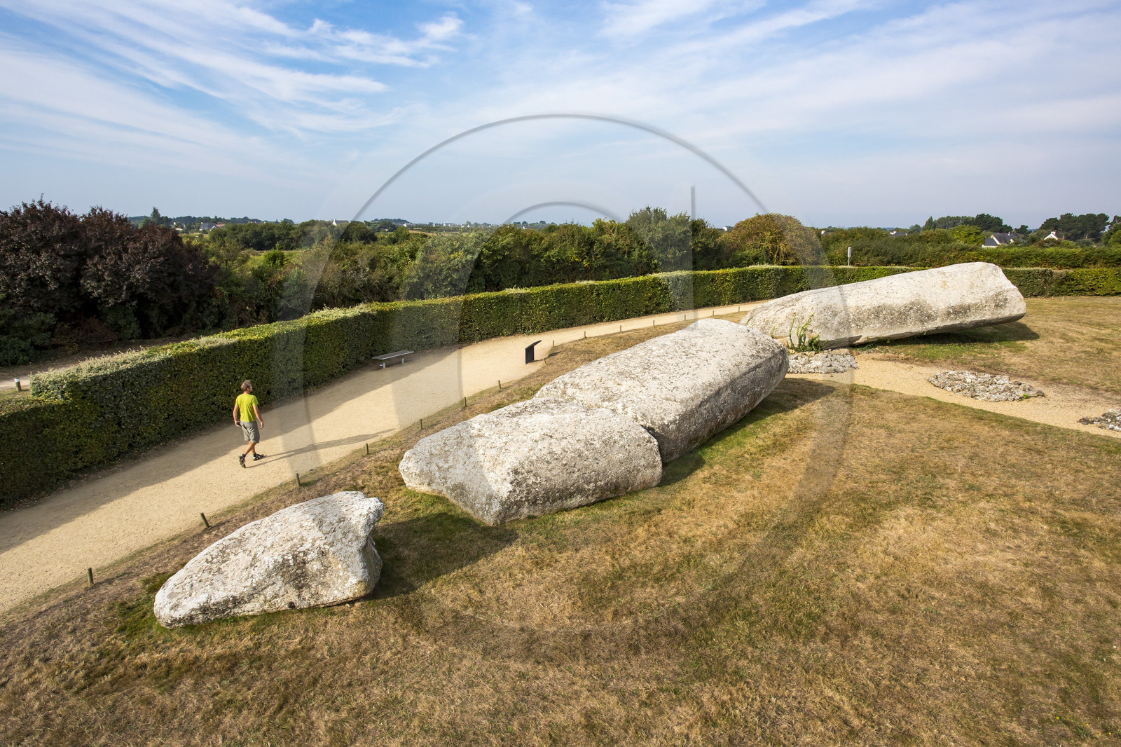 Le Grand menhir brisé d'Er Grah à Locmariaquer