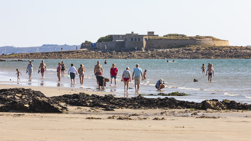The Fort Blocked in Ploemeur