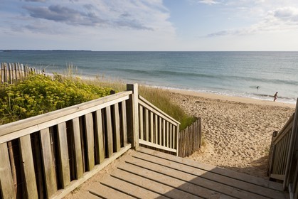 La plage du Loch à Guidel.