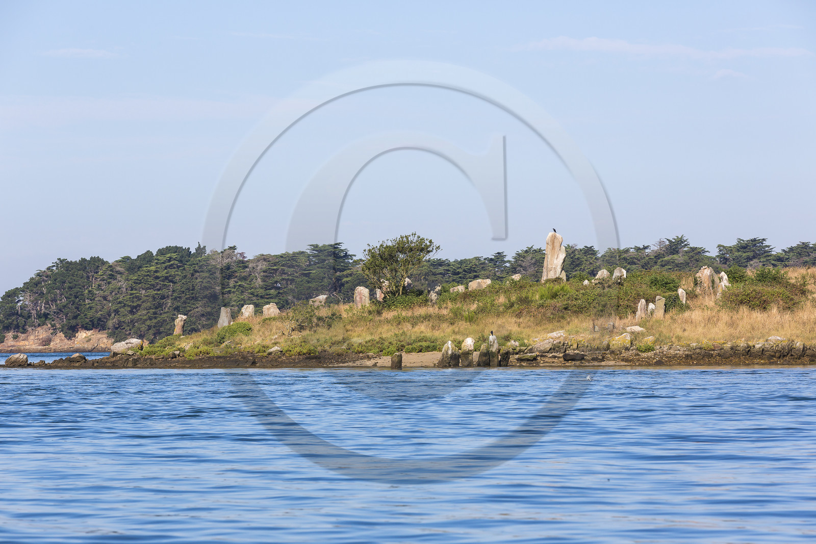 Er Lannic dans le golfe du Morbihan à Arzon