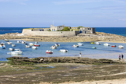 The Fort Blocked in Brittany in Ploemeur (56).
