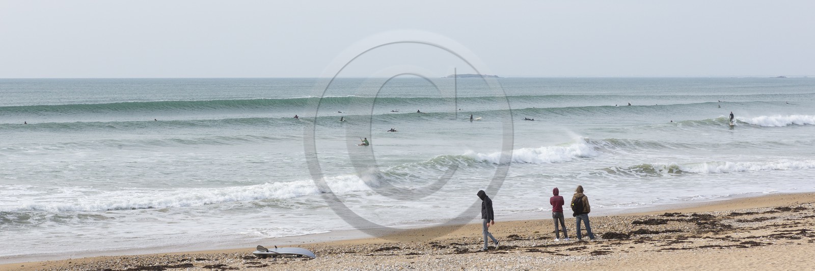 Mane Gwen beach in Plouharnel