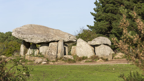 Dolmen de PenHap sur l'ile aux moines