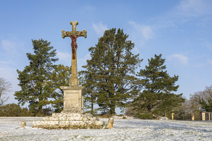 La chapelle Sainte-Barbe au Faouët (56).