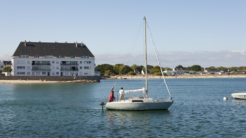 Ploemeur, Port of Lomener _Morbihan France