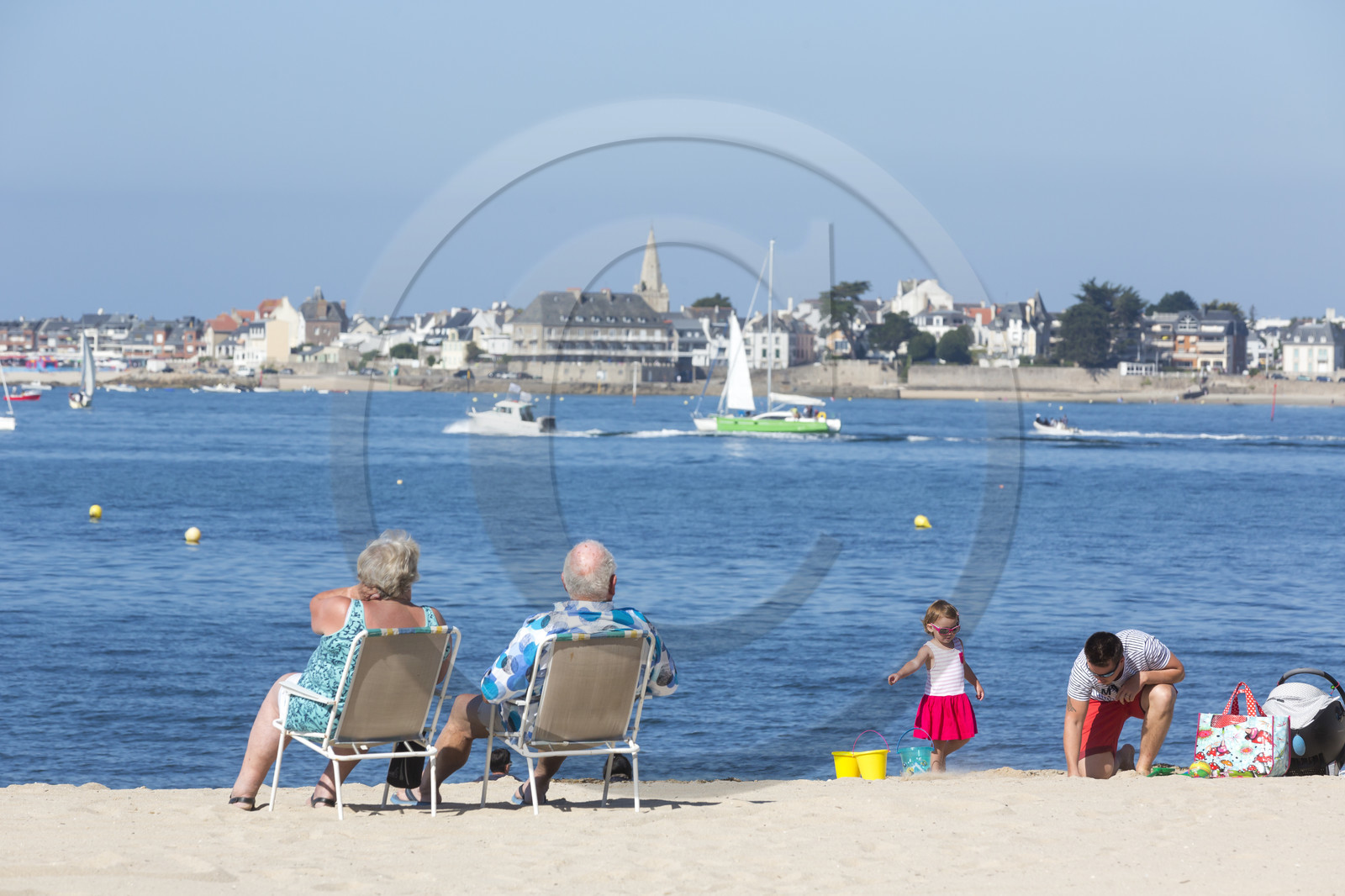La plage des Pâtis _ Port-Louis
