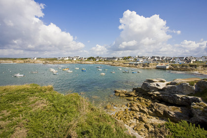 Port Blanc_ Kerroch in Ploemeur _ Morbihan in Brittany. France