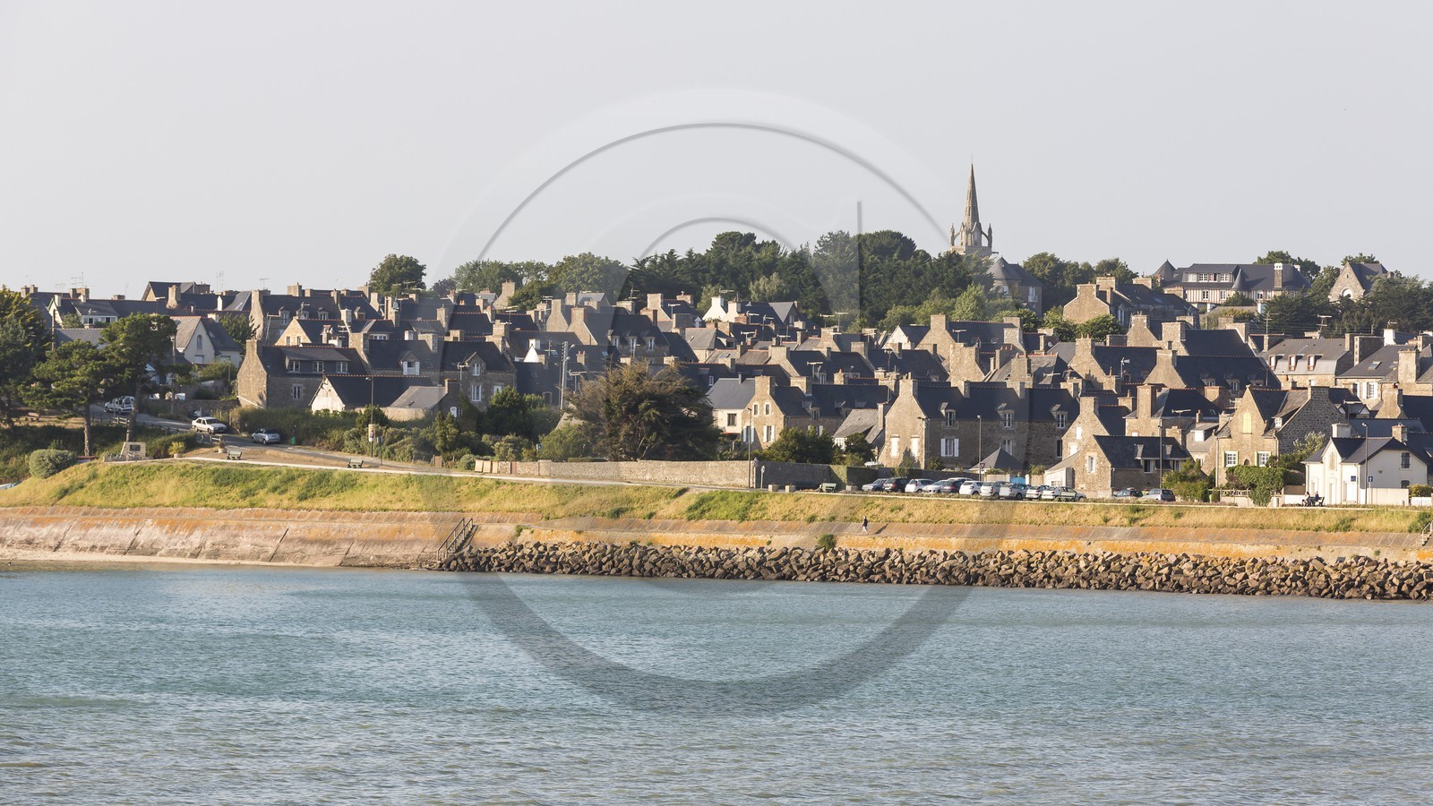 la ville de Saint Jacut de la mer ( 22 )