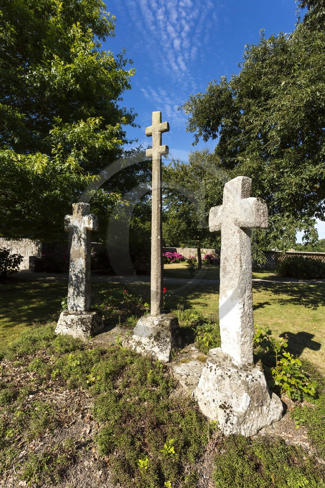 Les trois croix _ Plélan le Petit