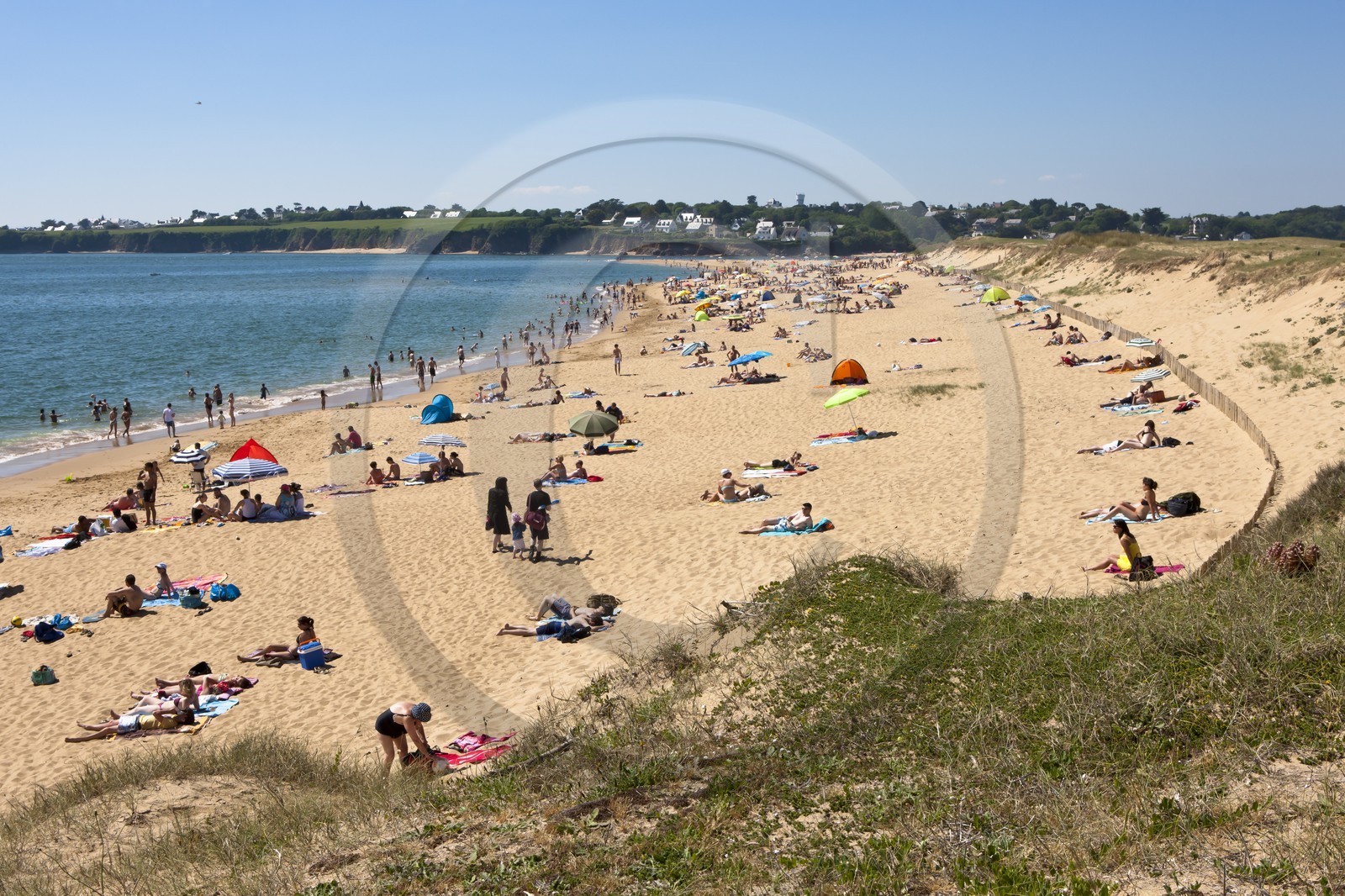 Beach of La Falaise_Guidel