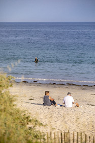 La plage de Légenèse à Carnac