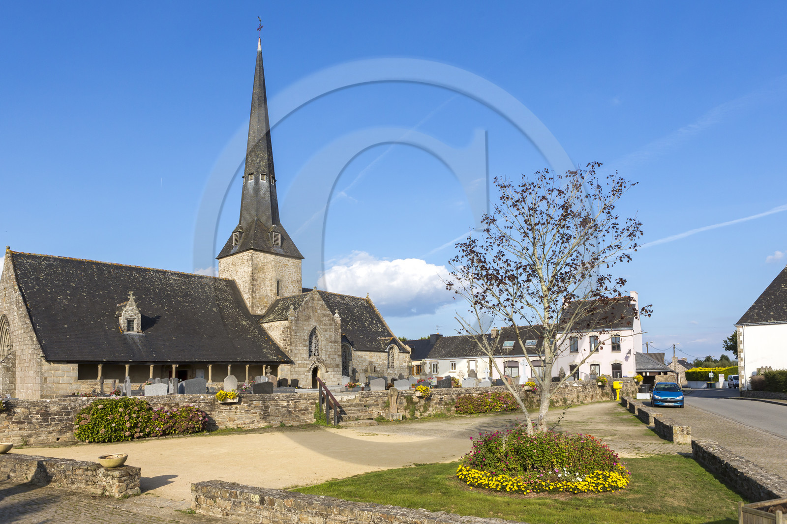 Le bourg de Calan