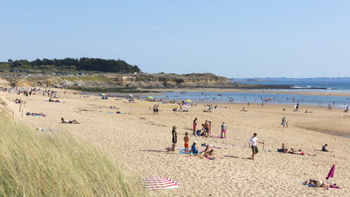 Plage de la Falaise à Guidel