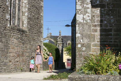 Le bourg de Quistinic