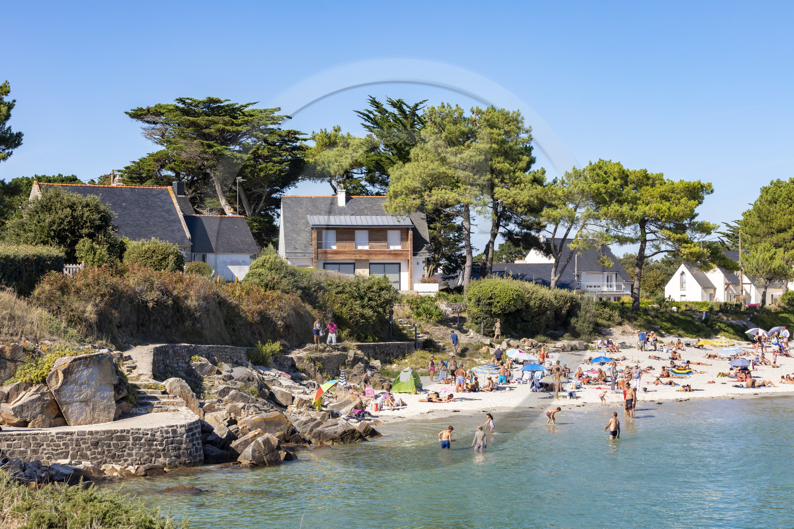 Plage de Ty Bihan à Carnac