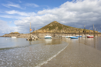 The port of Gwin Zégal in Plouha