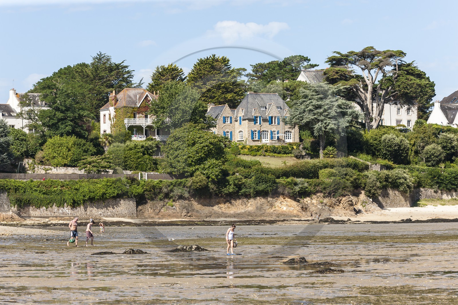 La plage du port _ la Trinite sur Mer