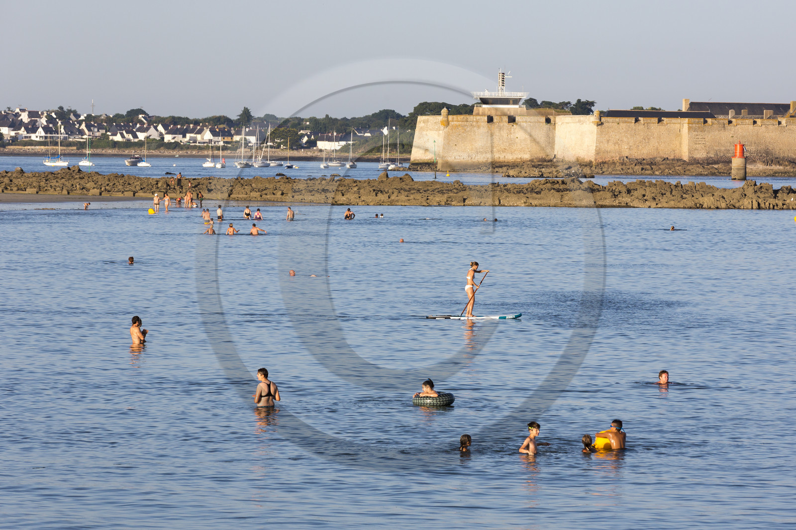Plage des Toulhars à Larmor-Plage