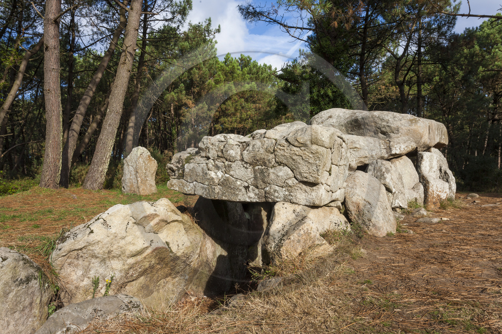 Les dolmens de Mané-Kerioned à Carnac