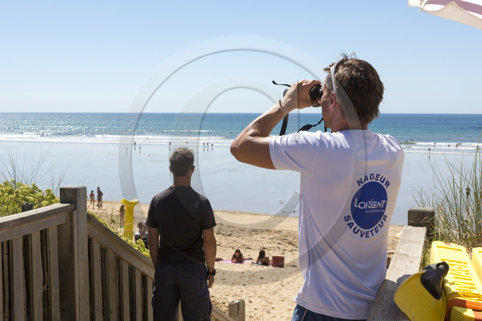 lifeguard at sea _ Ploemeur